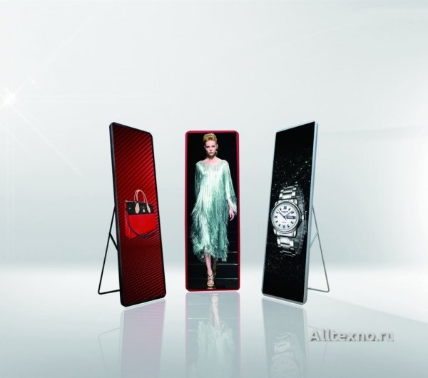 Светодиодный зеркальный рекламный дисплей