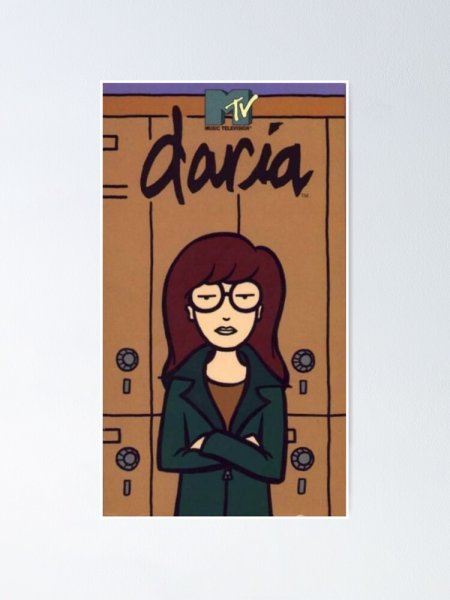 Дарья мультсериал Постер