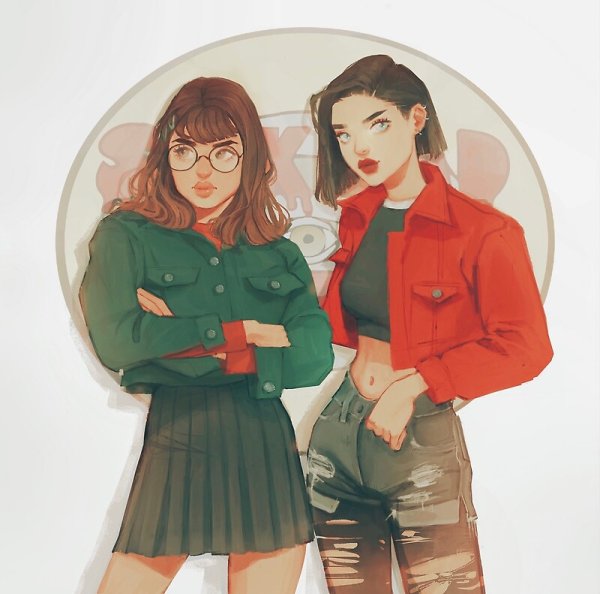 Sick Sad Fiction Daria Постер