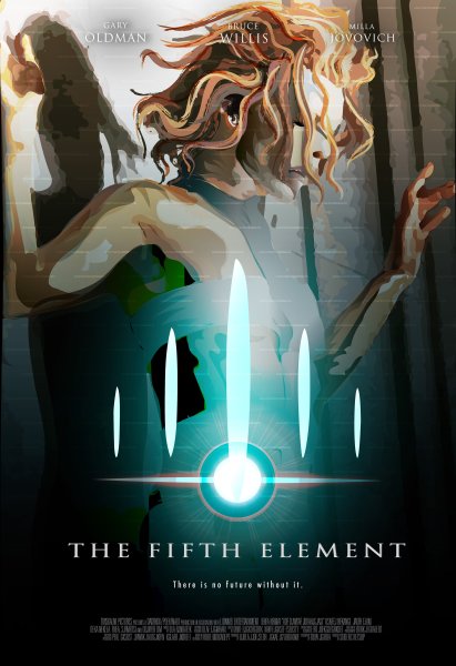 The Fifth element 1997 Постер