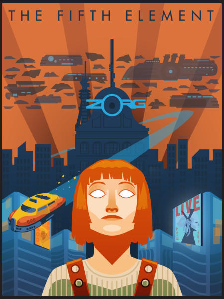 Пятый элемент фильм 1997 Постер