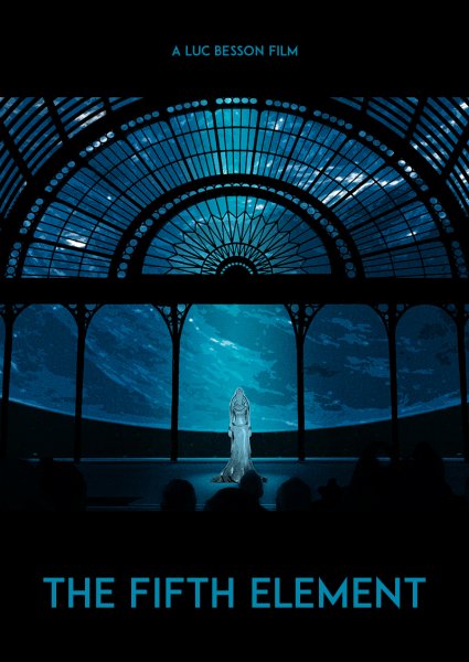 Постер к фильму пятый элемент