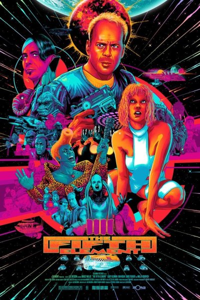 The Fifth element 1997 poster