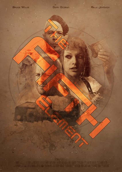 Пятый элемент фильм 1997 Постер