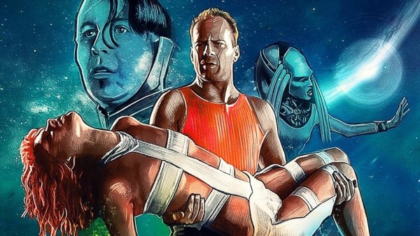 Пятый элемент 1997 Постер