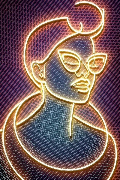 Неон иллюстрация