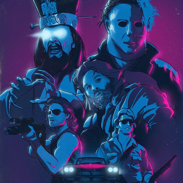 Портрет в космическом стиле