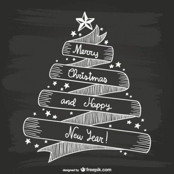 Креативные открытки на новый год