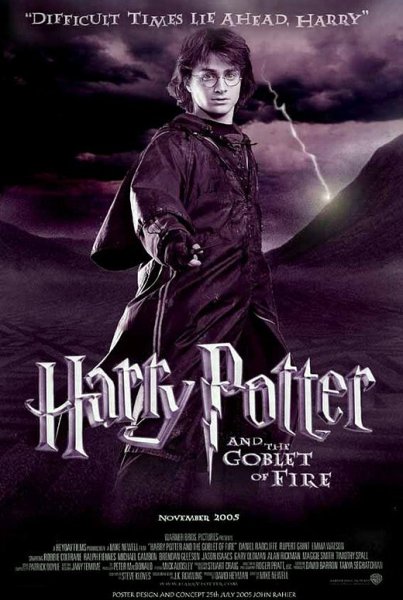 Гарри Поттер и Кубок огня фильм 2005 Постер