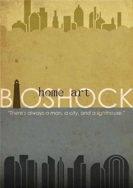 Bioshock 1 Постер