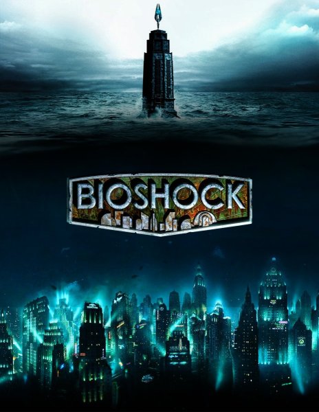 Биошок Постер арт деко
