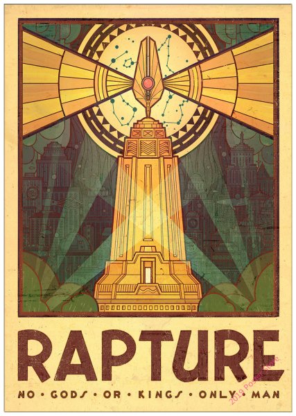 Биошок 2 постеры игры