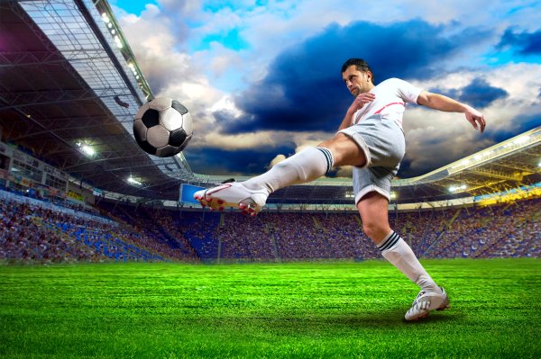 Футбольный баннер