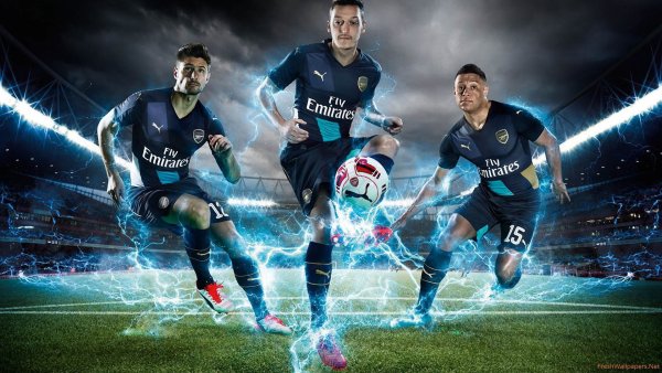 Футбольный баннер