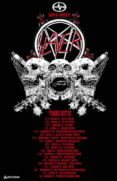 Постеры группы Слэер