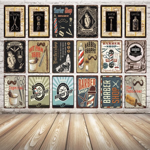 Металлические таблички на стену