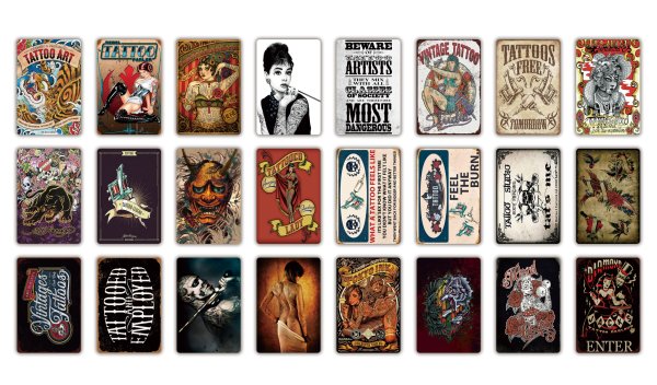 Металлические плакаты