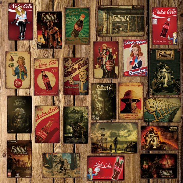 Ретро постеры для интерьера