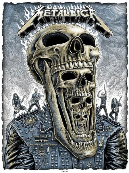 Metal постеры