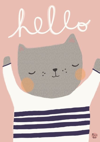 Постеры котики милые