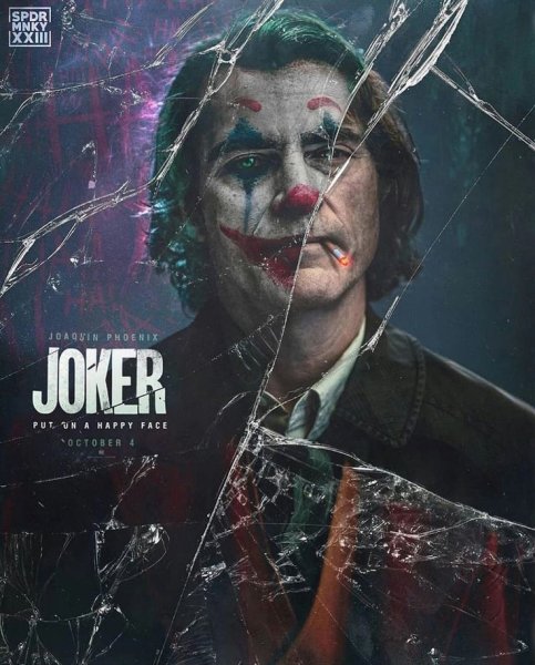 Джокер Хоакин Феникс Постер