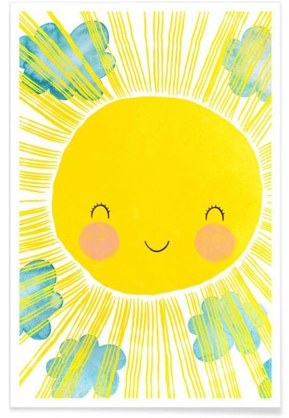 Красивое солнышко