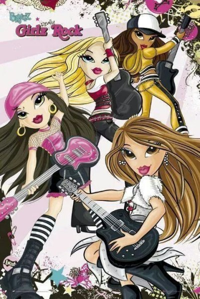 Bratz Girlz really Rock Постер