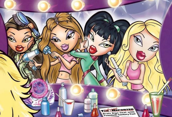 Братц коллаж