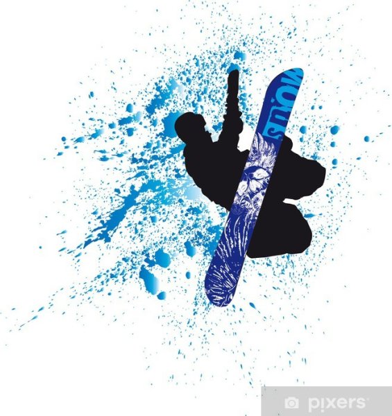 Сноуборд Постер