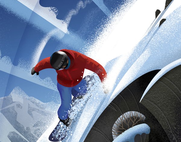 Сноуборд Постер