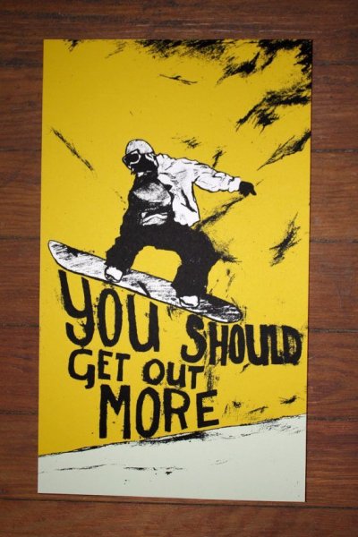 Сноуборд Постер