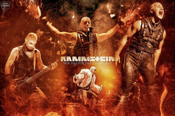 Rammstein Постер