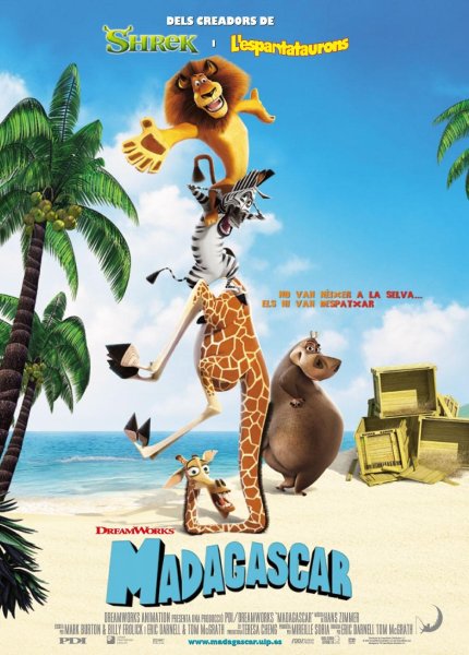 Мадагаскар (Madagascar) 2005 Постер