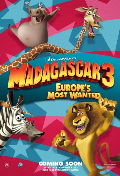 Дримворкс Madagascar 3: Europe's most wanted