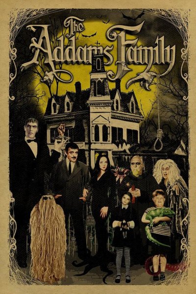 The Addams Family 1991 Постер