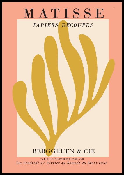 Papiers decoupes Матисс