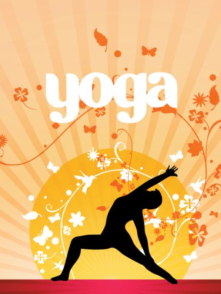 Постеры для студии йоги