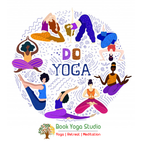 Плакат йога студии