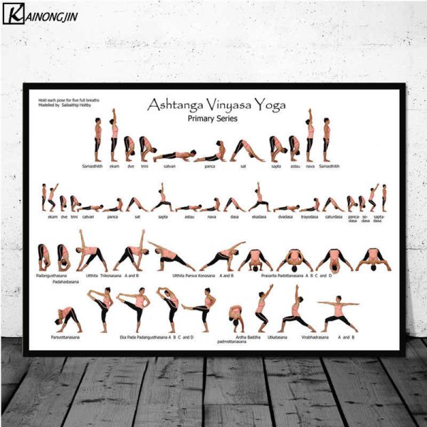 Постеры для студии йоги