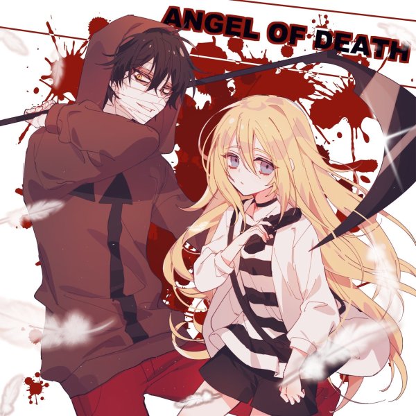 Ангел кровопролития аниме Постер