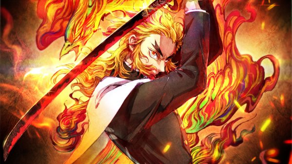 Клинок рассекающий демонов катана Ренгоку