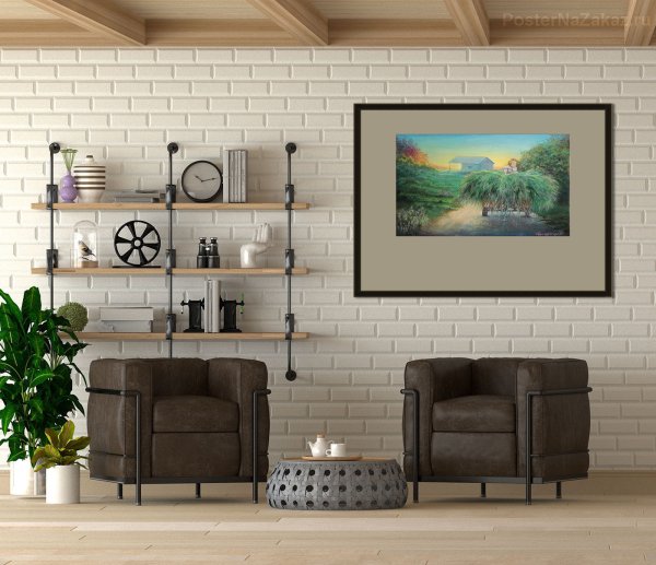 Постеры для интерьера в стиле лофт для печати