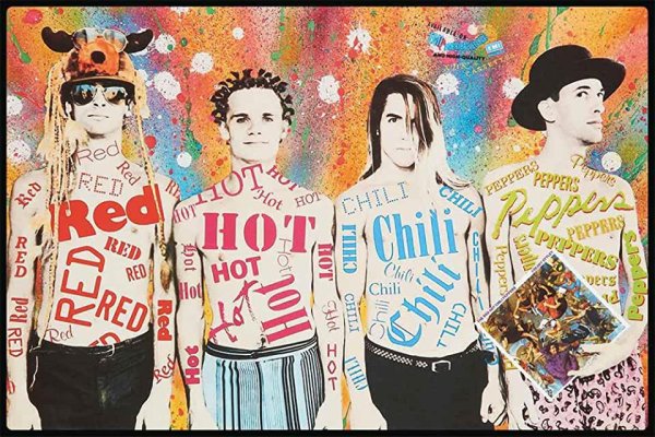 Red hot Chili Peppers Постер