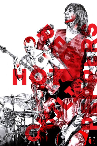 Группа RHCP Постер