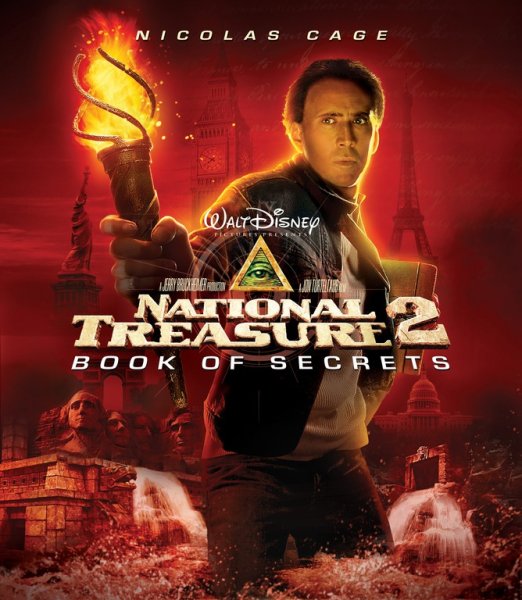 Николас Кейдж сокровище нации книга тайн