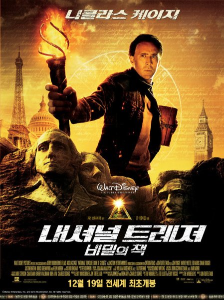 Николас Кейдж и Диана Крюгер сокровище нации