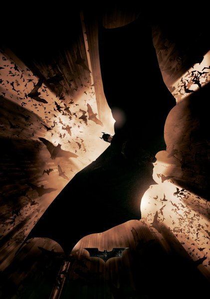 Бэтмен: начало (Batman begins) 2005 poster