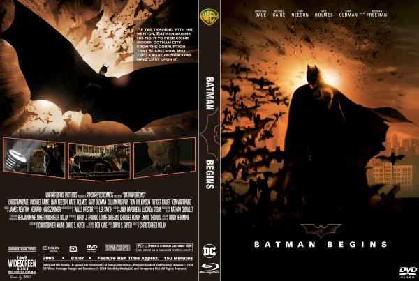 Batman begins фильм 2005 DVD