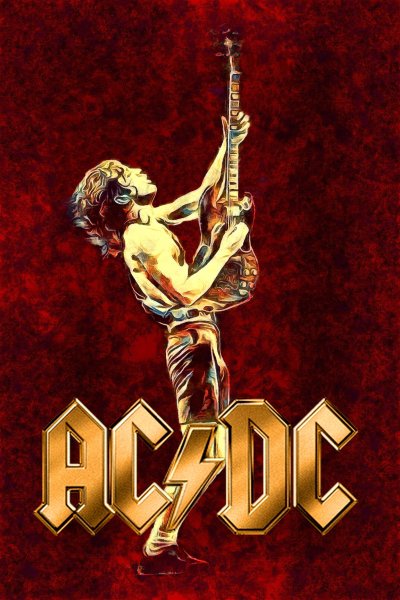 Группа AC/DC Постер