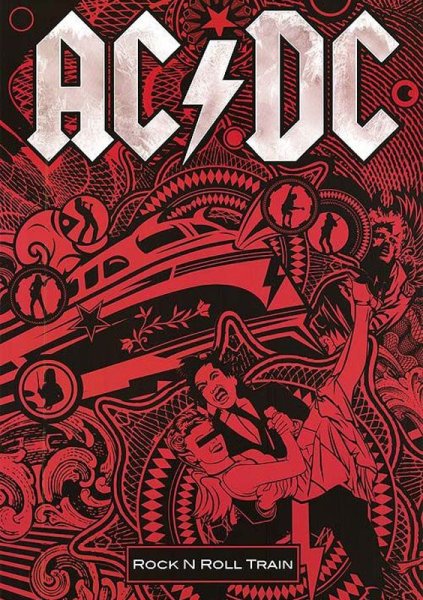 AC/DC 90 Постер